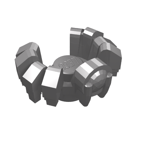 Insect Accessory, Spider Head and Legs (35039)