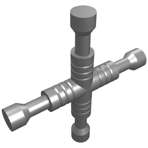 Tool Wrench 4-Way Lug