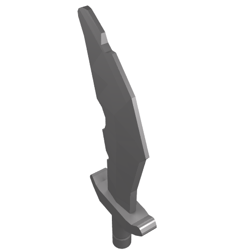 Weapon Sword / Scimitar Notched Blade (60752)