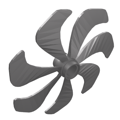 Propeller 7 Blade 6 Diameter (87751)