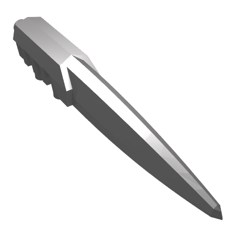 Large Figure Weapon Blade, Long Flexible (92218)