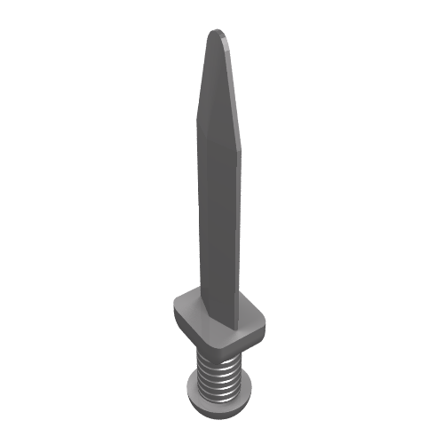 Weapon Sword with Thin Crossguard (Roman Gladius) (95673)