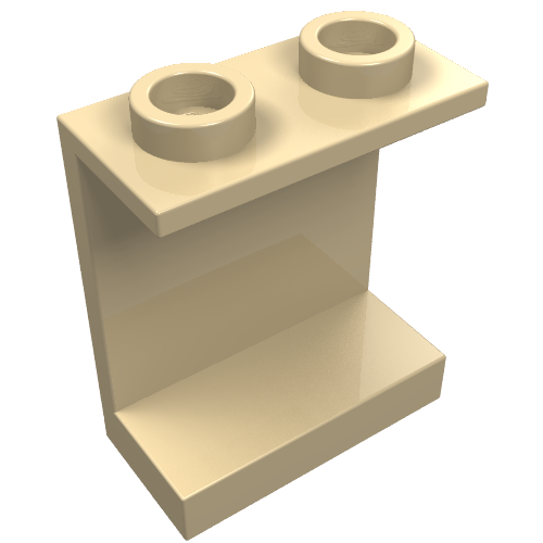 Panel 1 x 2 x 2 [Hollow Studs]