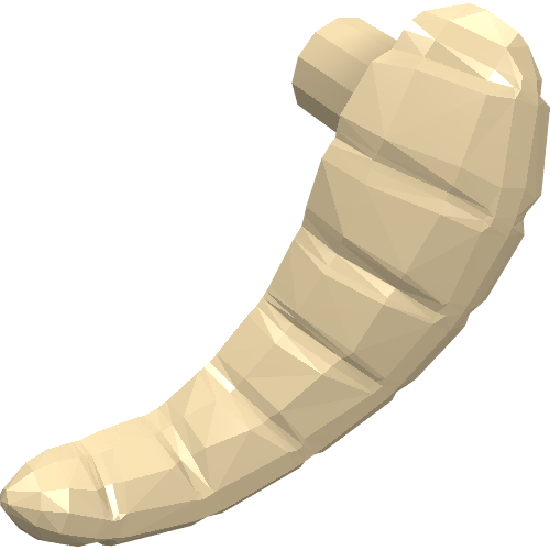 Creature Body Part, Horn, Wampa / Tauntaun Left (86057)