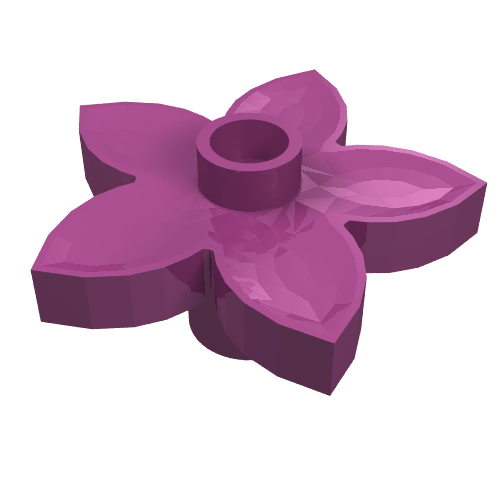 Duplo Plant, Flower with 1 Top Stud