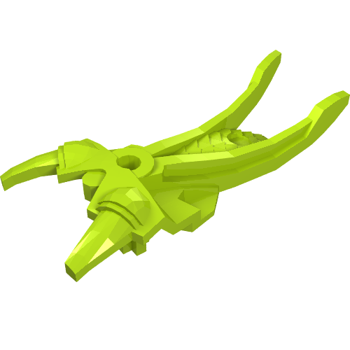 Large Figure Limb Cover, Armor with 2 Small Claws (87789)