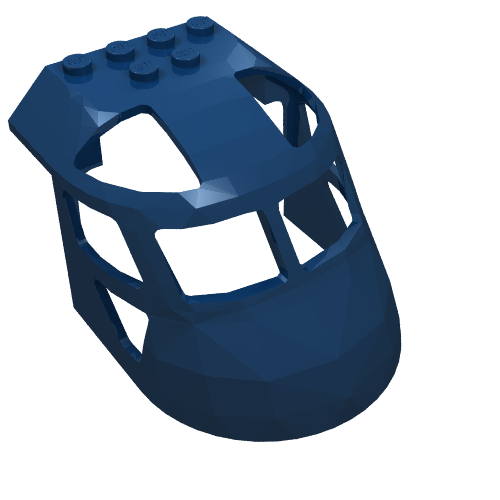 Aircraft Fuselage Curved Forward 6 x 8 Top (11293)