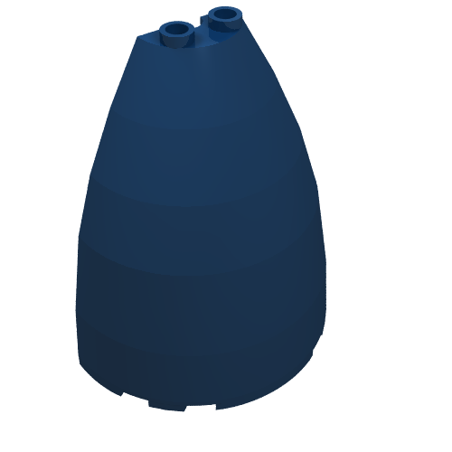 Cone Half 6 x 3 x 6 (Elliptic Paraboloid) (18909)