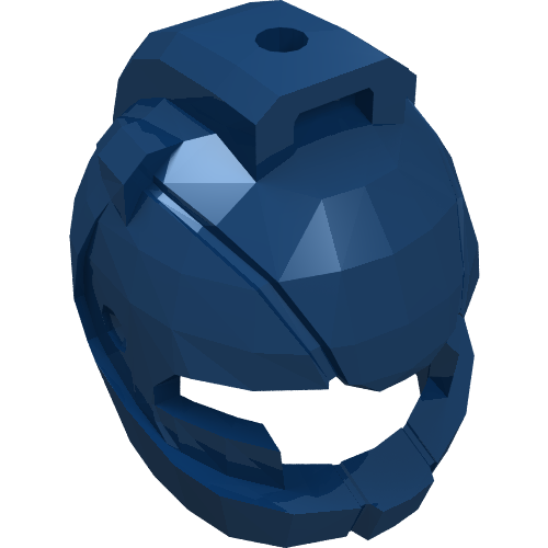 Helmet Space with Air Intakes and Hole on Top (22380)
