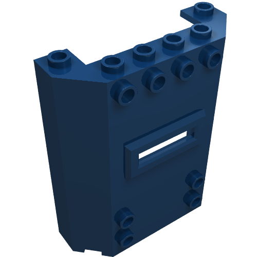 Panel 2 x 6 x 6 with Window Slot (22387)