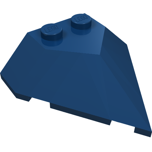 Brick Wedged, Sloped 4 x 4 Pointed (22391)