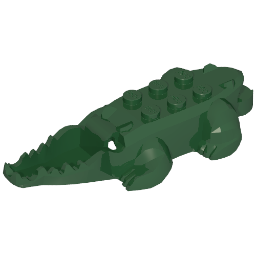 Animal Body Part, Alligator / Crocodile Body New Style (18904)