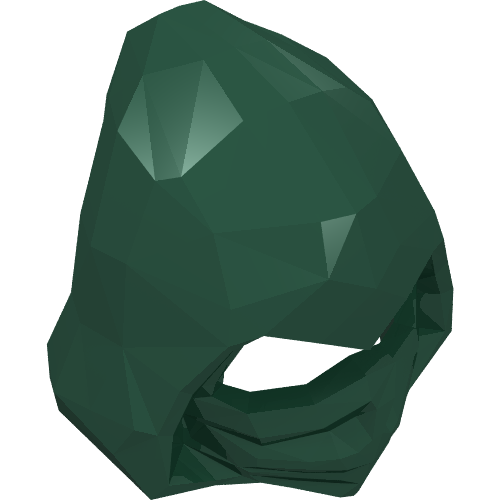 Hood / Cowl Pointed, Mask with Eye Holes (26079)
