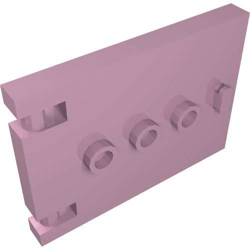 Door 1 x 5 x 3 with 3 Studs and Handle (93096)