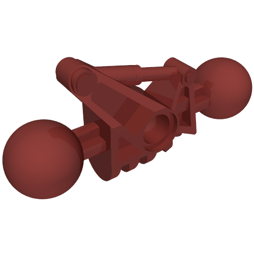 Large Figure Skeletal, Limb, with 2 Ball Joints, and Hole (Toa Metru) (47311)