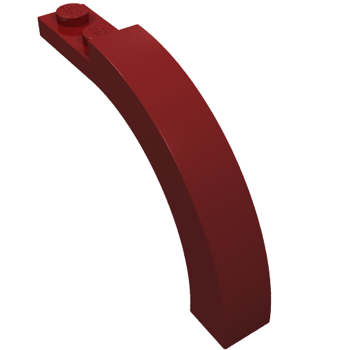 Brick Arch 1 x 6 x 3 1/3 Curved Top