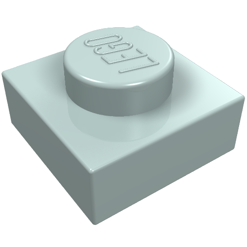 Plate 1 x 1