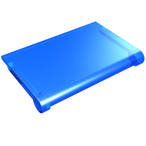 Glass for Hinge Car Roof 4 x 4 Sunroof [No Ridges]