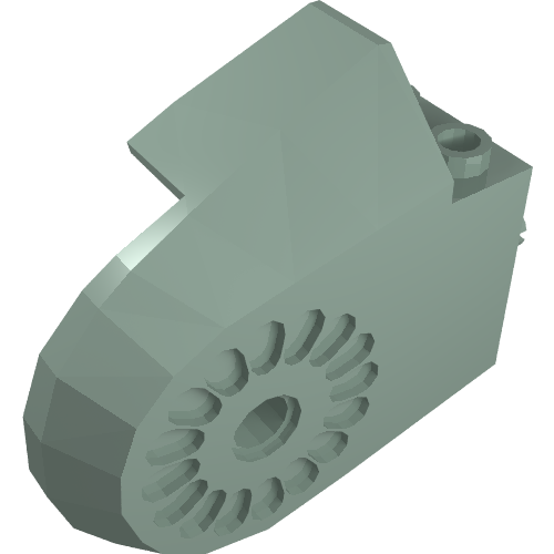 Animal / Creature Body Part, Dinosaur Body Quarter with Pins [Plain] (40374)