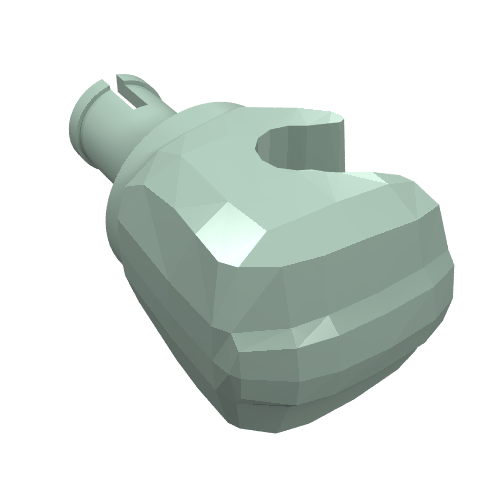 Hand Troll, Right with Technic Pin (60640)
