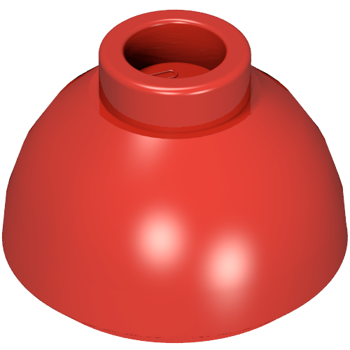 Brick Round 1.5 x 1.5 Dome Top [Plain] (20952)