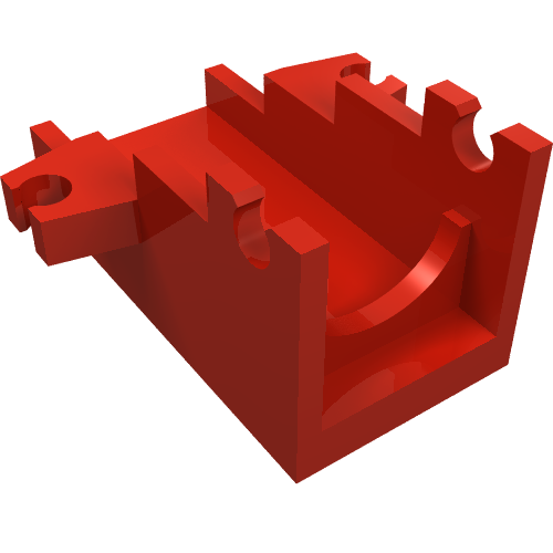 Launcher Base, Weapon Cannon Base 2 x 4 (2527)