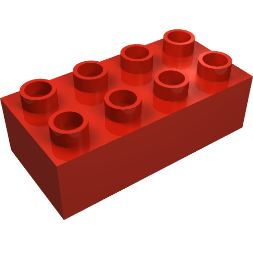 Duplo Brick 2 x 4 (3011)