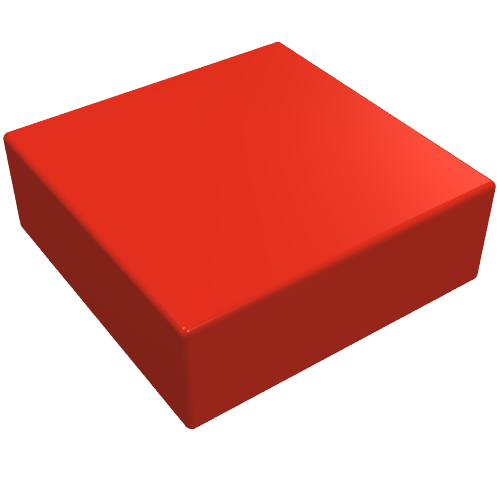Tile 1 x 1 with Groove