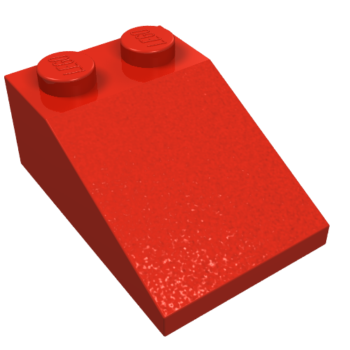 Slope 33° 3 x 2 with Grooves in Bottom Tubes