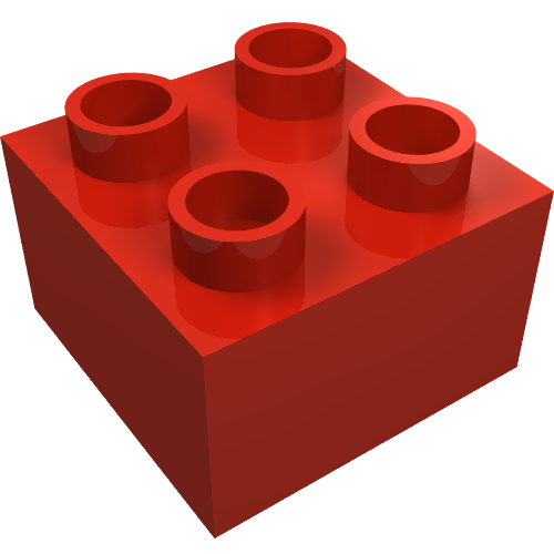 Duplo Brick 2 x 2 (3437)