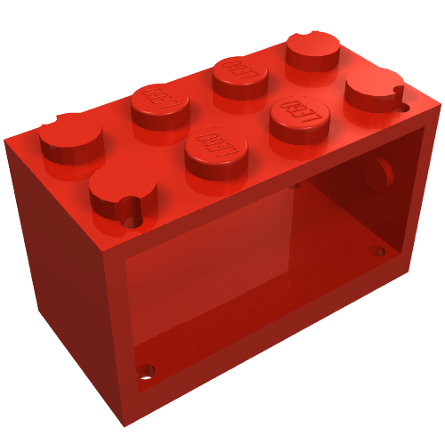 String Reel 2 x 4 x 2 Holder With Closed Studs (4209)