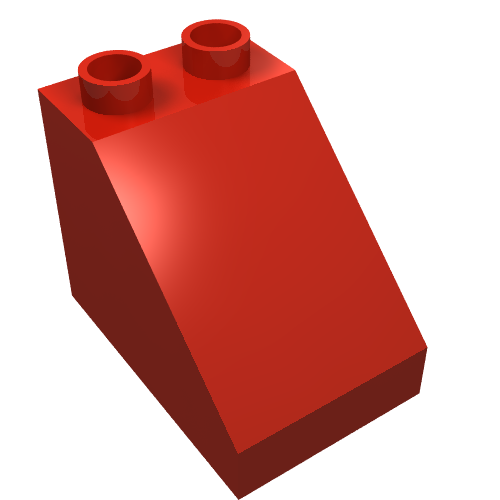 Duplo Brick 3 x 2 x 2 Slope (63871)