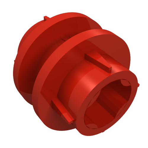 Technic Driving Ring 2L, 4 Ridges (6539)