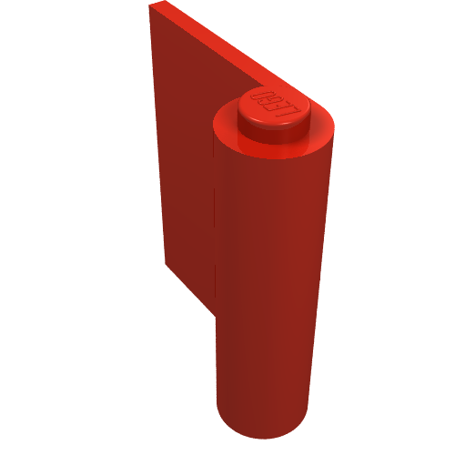 Door 1 x 3 x 3 Left with Window and Horizontal Handle (801a)