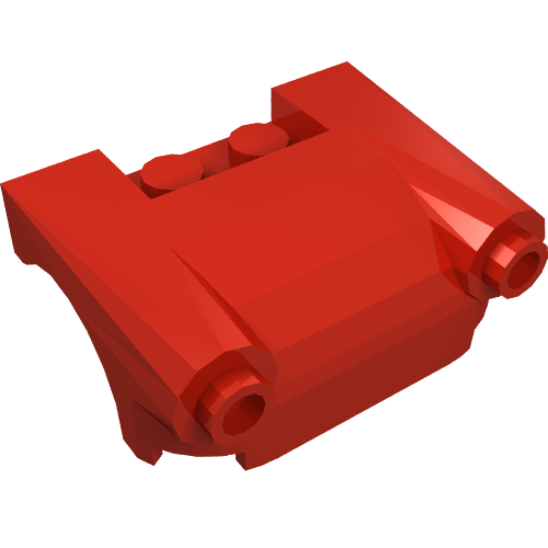 Vehicle Body, Wheel Arch / Mudguard 3 x 4 with Headlights