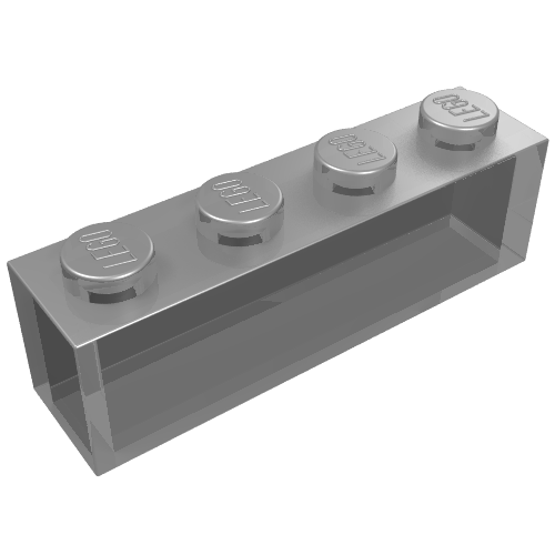 Brick 1 x 4 without Bottom Tubes (3066)