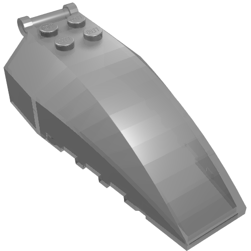 Windscreen 8 x 4 x 2 with 4 Studs and Handle (92579)