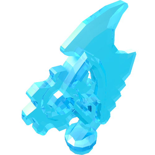 Weapon Axe Blade, Complex (Ninjago) [Techno-Blade] (15621)