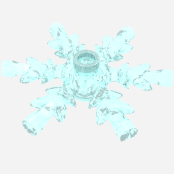 Snowflake / Star 4 x 4 (42409)