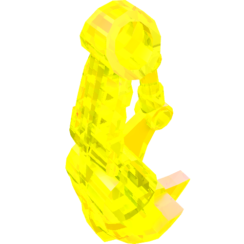 Large Figure Head Connector Block Eye/Brain Stalk (Toa Okoto) (19050)