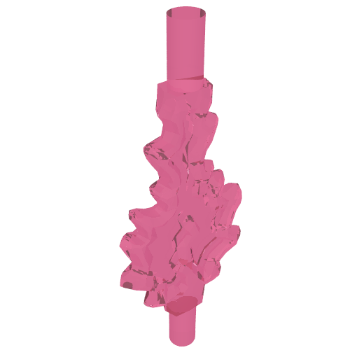 Image of part Wave / Power Burst / Flame, Bolt Large with Bar Ends