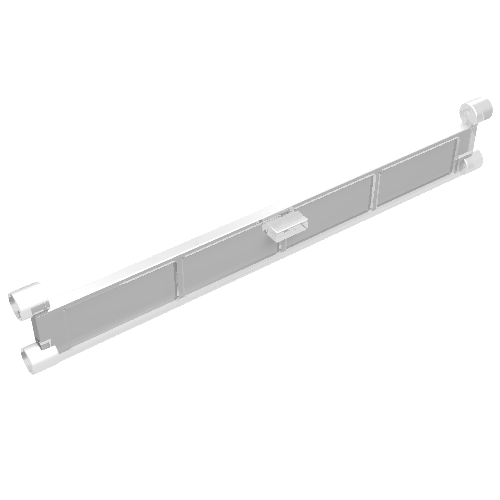Garage Roller Door Section without Handle (4218)