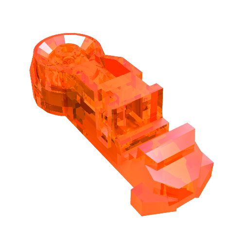 Large Figure Head Connector Block Eye/Brain Stalk (Piraka) - Light-Up (53500)