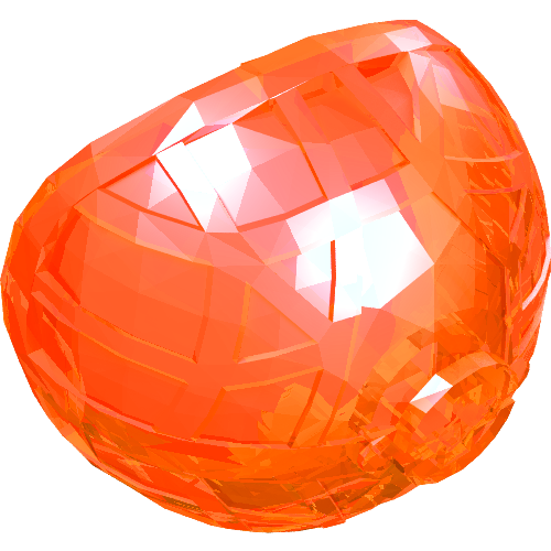 Large Figure Weapon, Tridax Pod Half (60934)