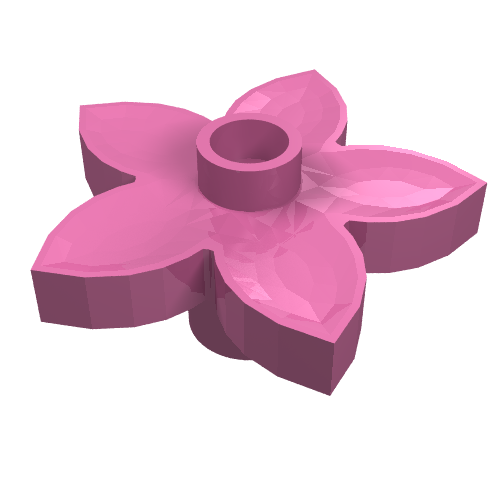 Duplo Plant, Flower with 1 Top Stud