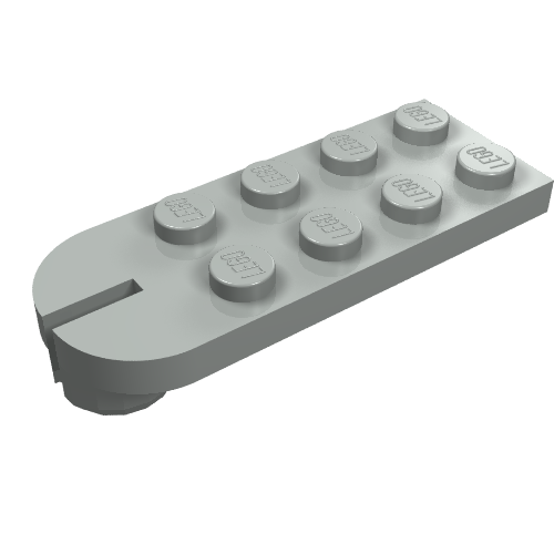 Plate Special 2 x 5 with Towball Socket