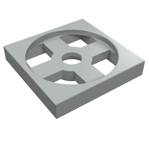 Turntable 2 x 2 Plate, Base