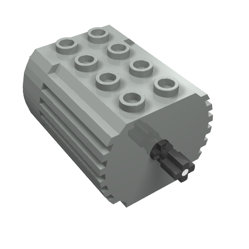 Animal, Dolphin (Normal Connection - Without Axle Holder) (6228a)