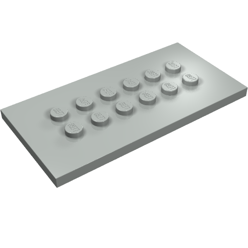 Plate Special 4 x 8 with Studs in Centre