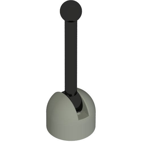 Lever Small Base with Black Lever